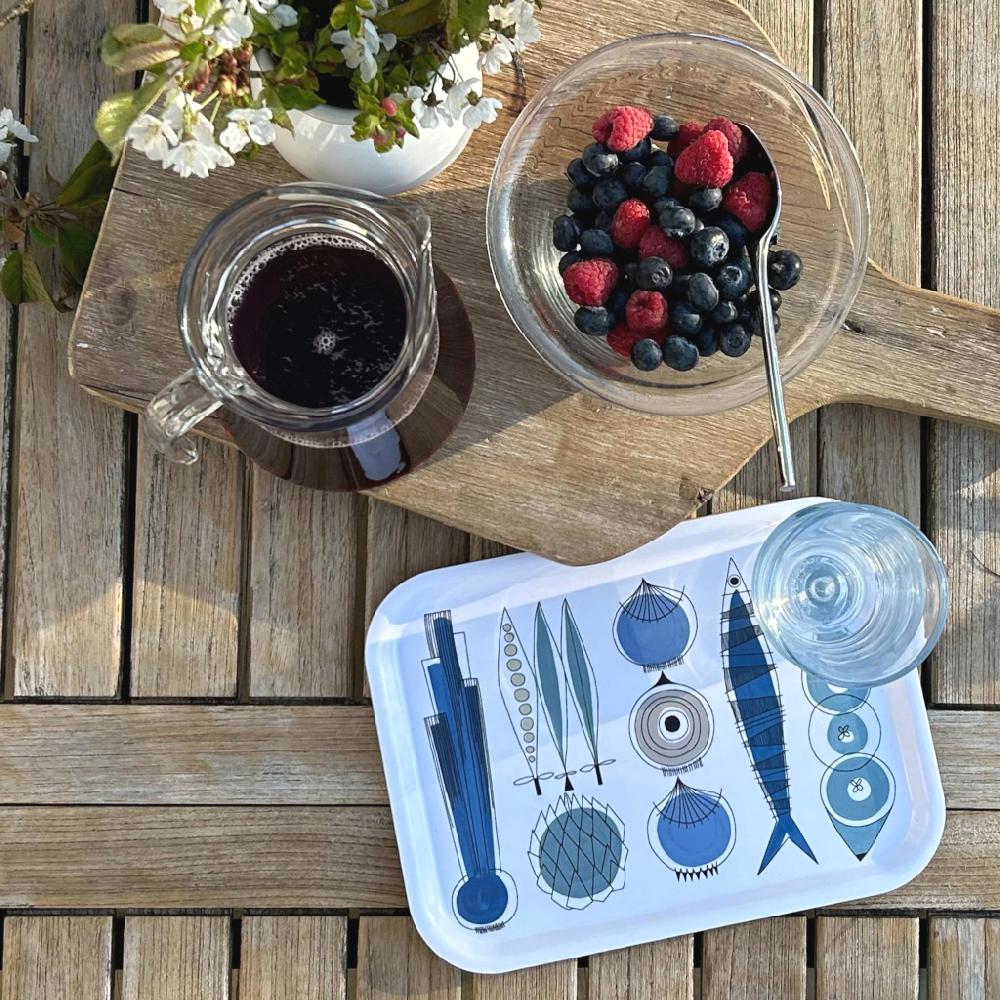 Alo Yoga Picknick Tray Blue Beige 27x20cm