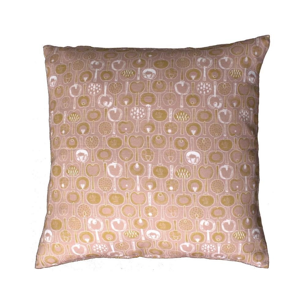 alo yoga Pomona cushion cover pink yellow 45x45cm
