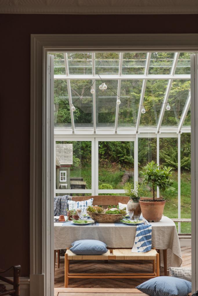 Alo Yoga Prickruta Cushion Cover Blue 47x47cm