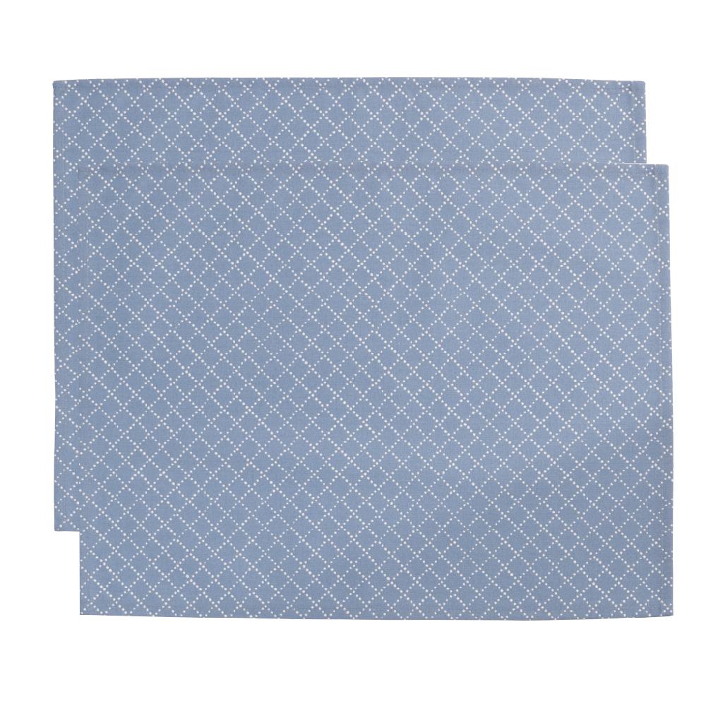 Alo Yoga Prickruta Placemat Blue 45x34cm 2-pack