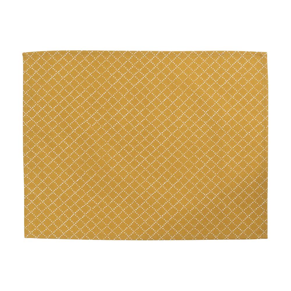 Alo Yoga Prickruta Placemat Ochre 45x34cm 2-pack