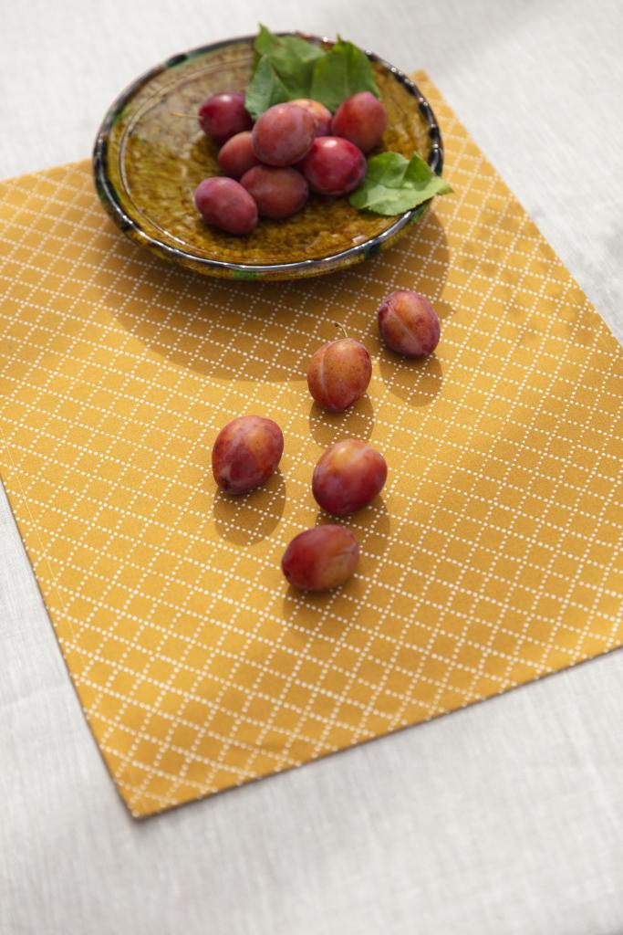 Alo Yoga Prickruta Placemat Ochre 45x34cm 2-pack