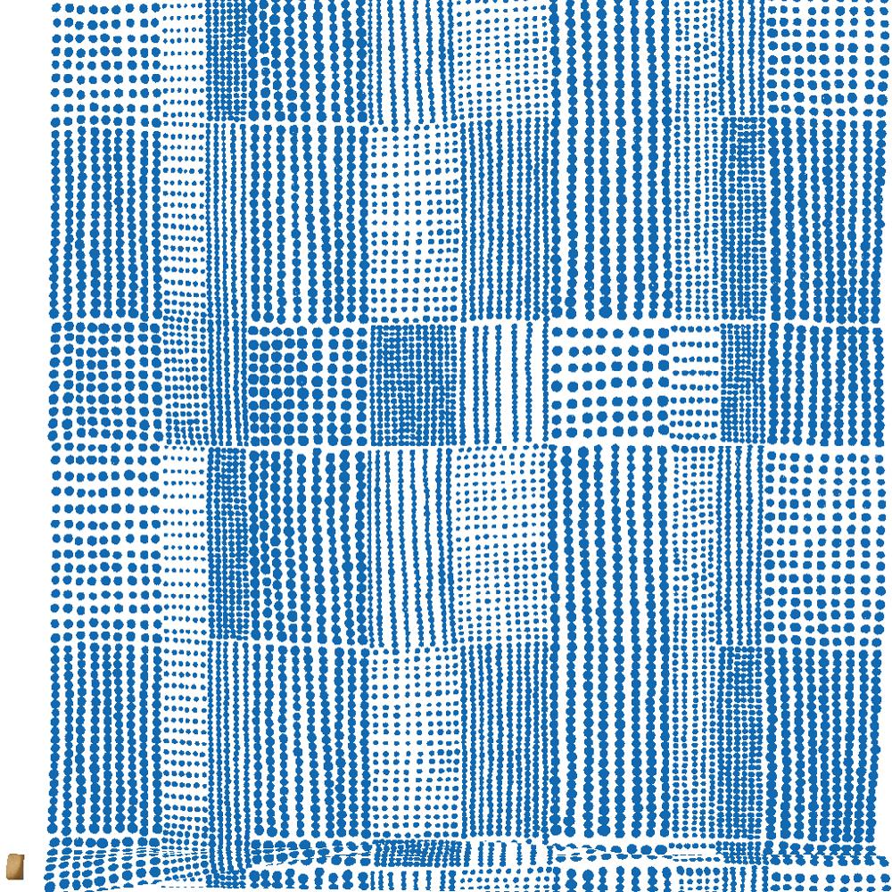 alo yoga Pricktyg fabric blue/white