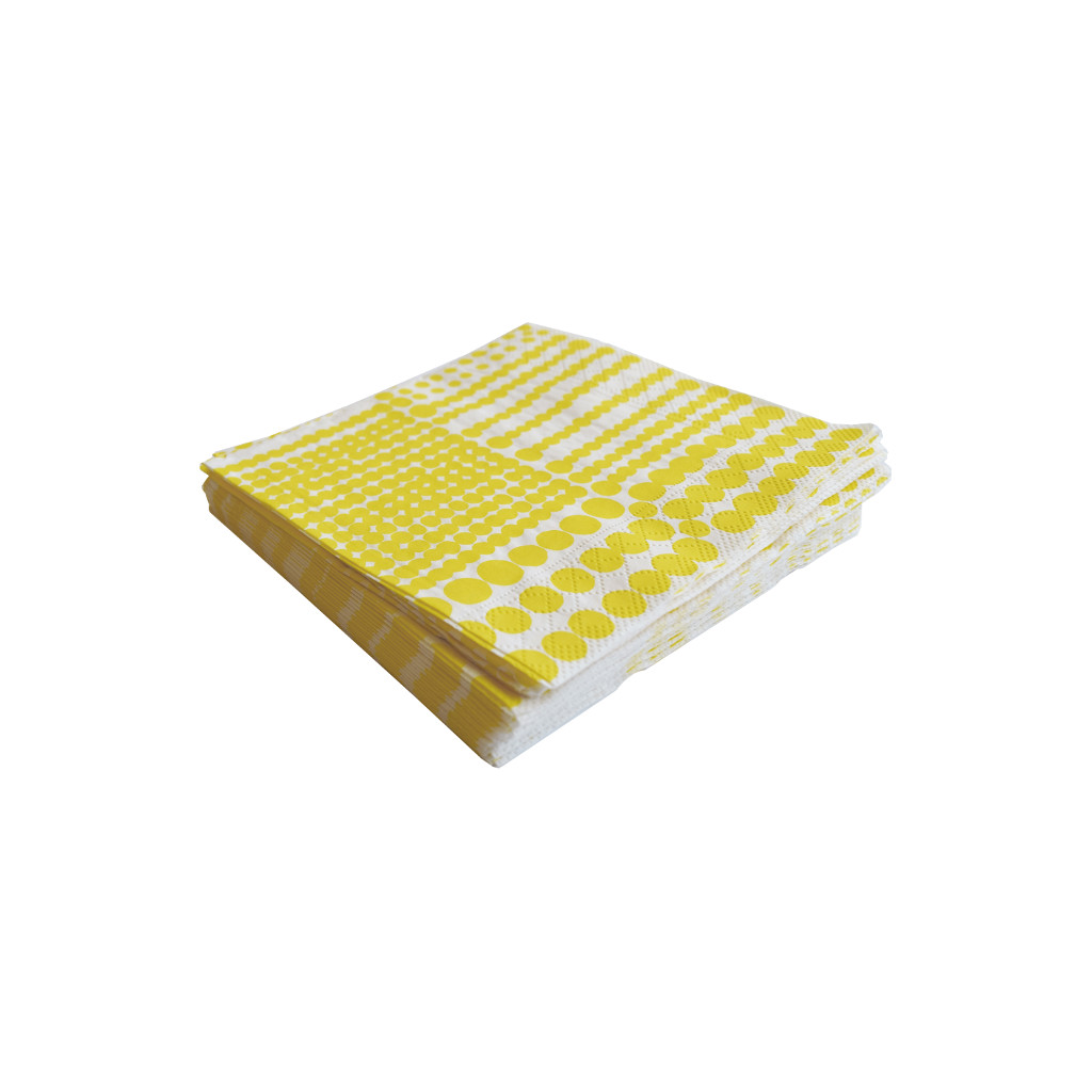 alo yoga Pricktyg paper napkin yellow