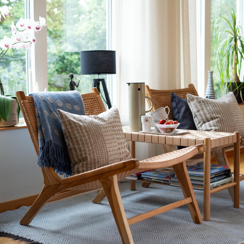 Alo Yoga Pricktyg Pillow Case Nature/taupe 47x47cm