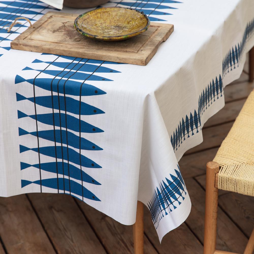 alo yoga Sill blue oil cloth 145x220cm