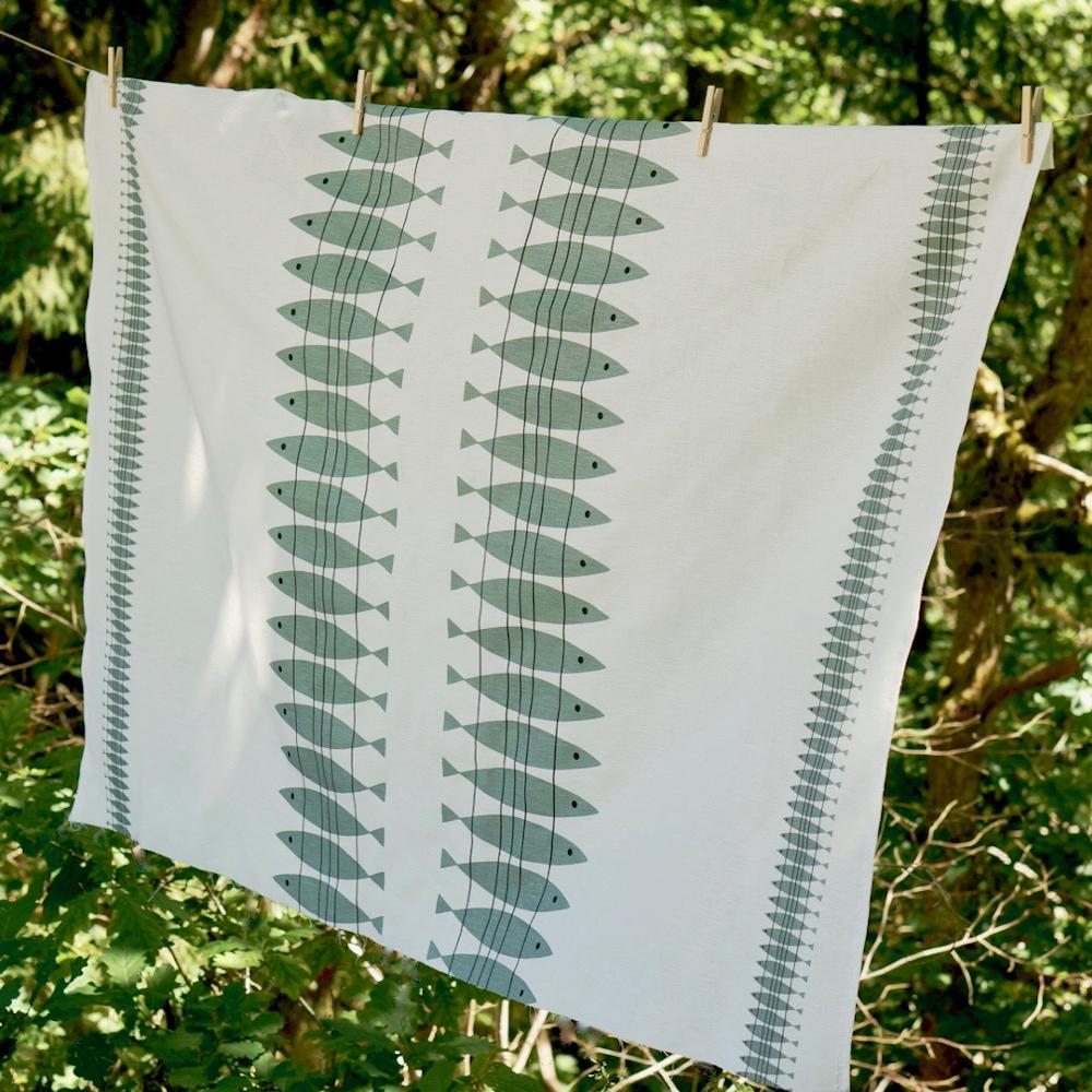 Alo Yoga Sill Oil Cloth 145x220cm Green Grey