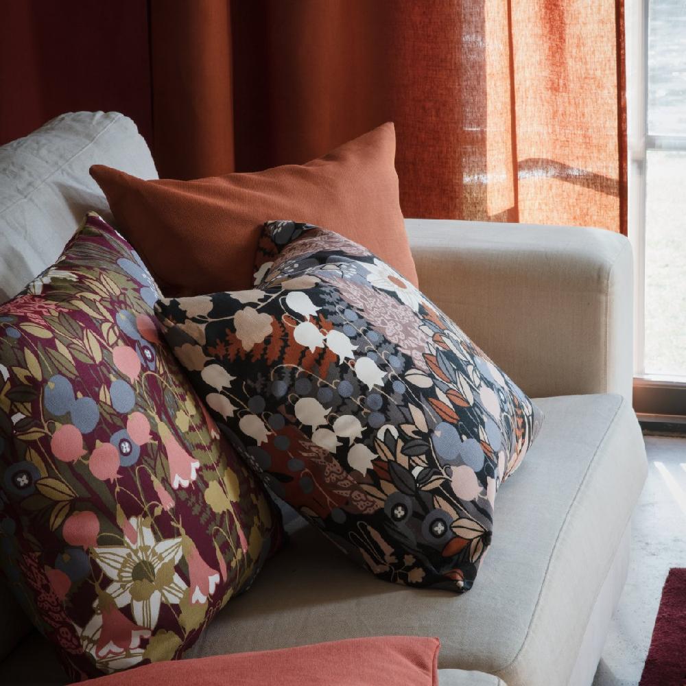 Alo Yoga Skogen Cushion Cover Blue Brown 47x47cm