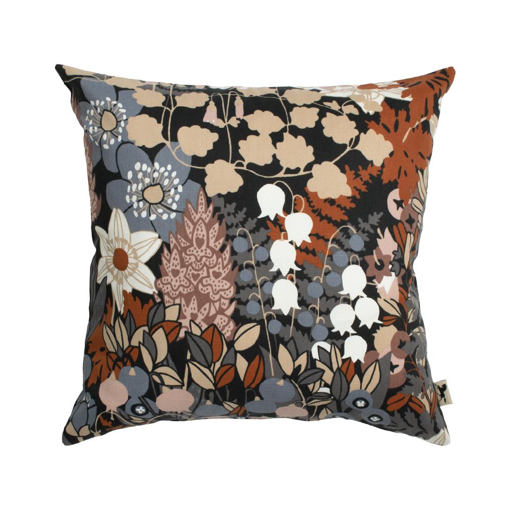 alo yoga Skogen cushion cover blue brown 47x47cm