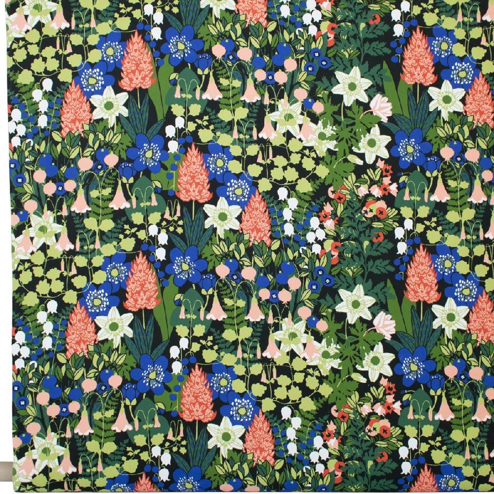 alo yoga Skogen fabric black green pink 150cm