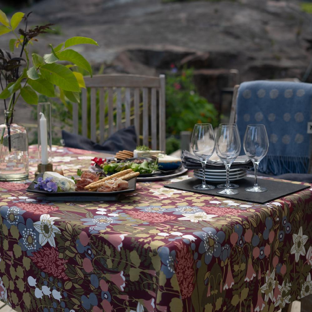 Alo Yoga Skogen Fabric Burgundy 150cm