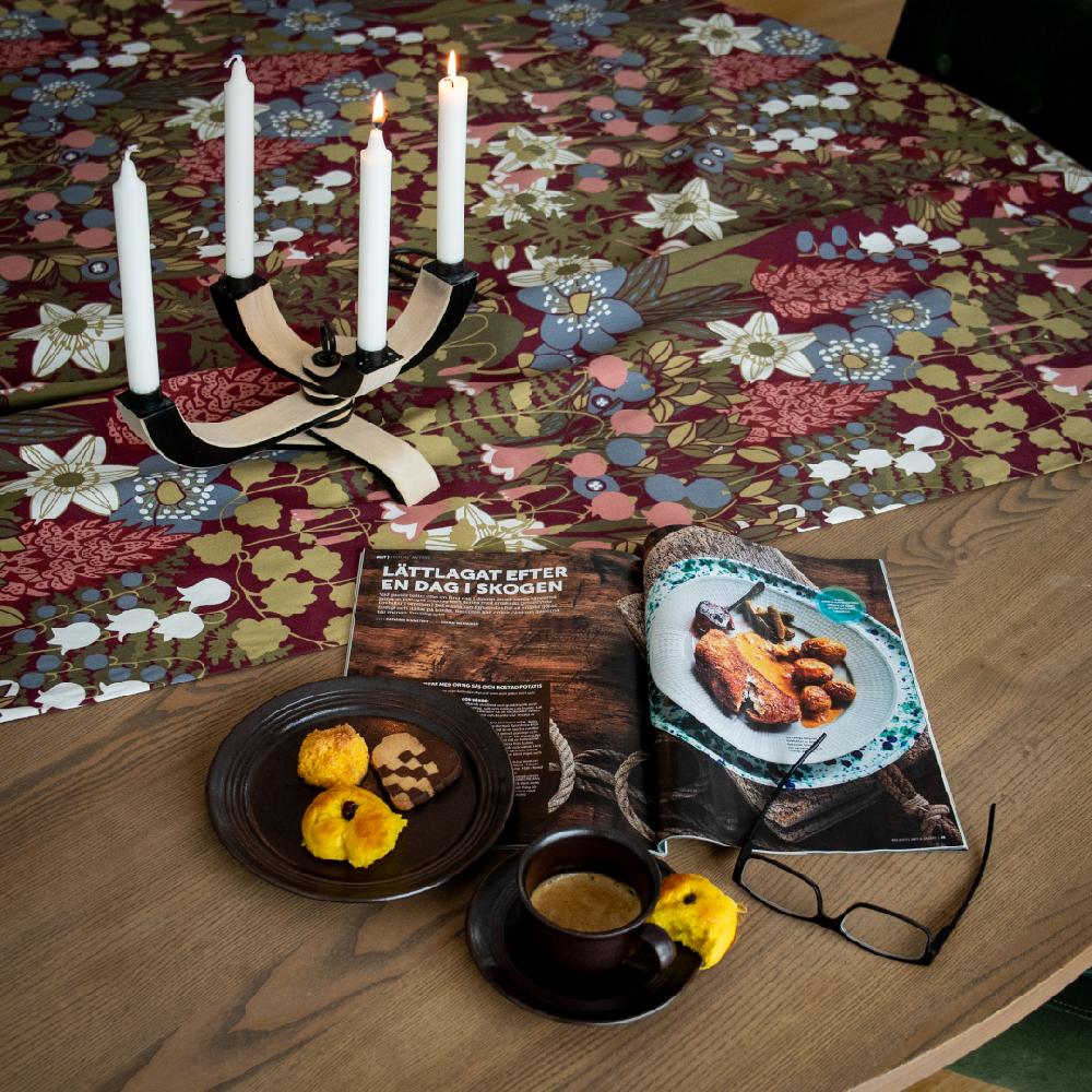 Alo Yoga Skogen Fabric Burgundy 150cm