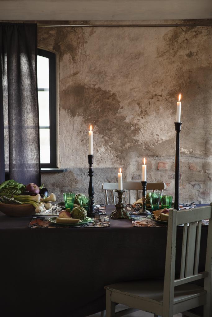 Alo Yoga Skogen Placemat Blue Brown 45x34cm 2-pack