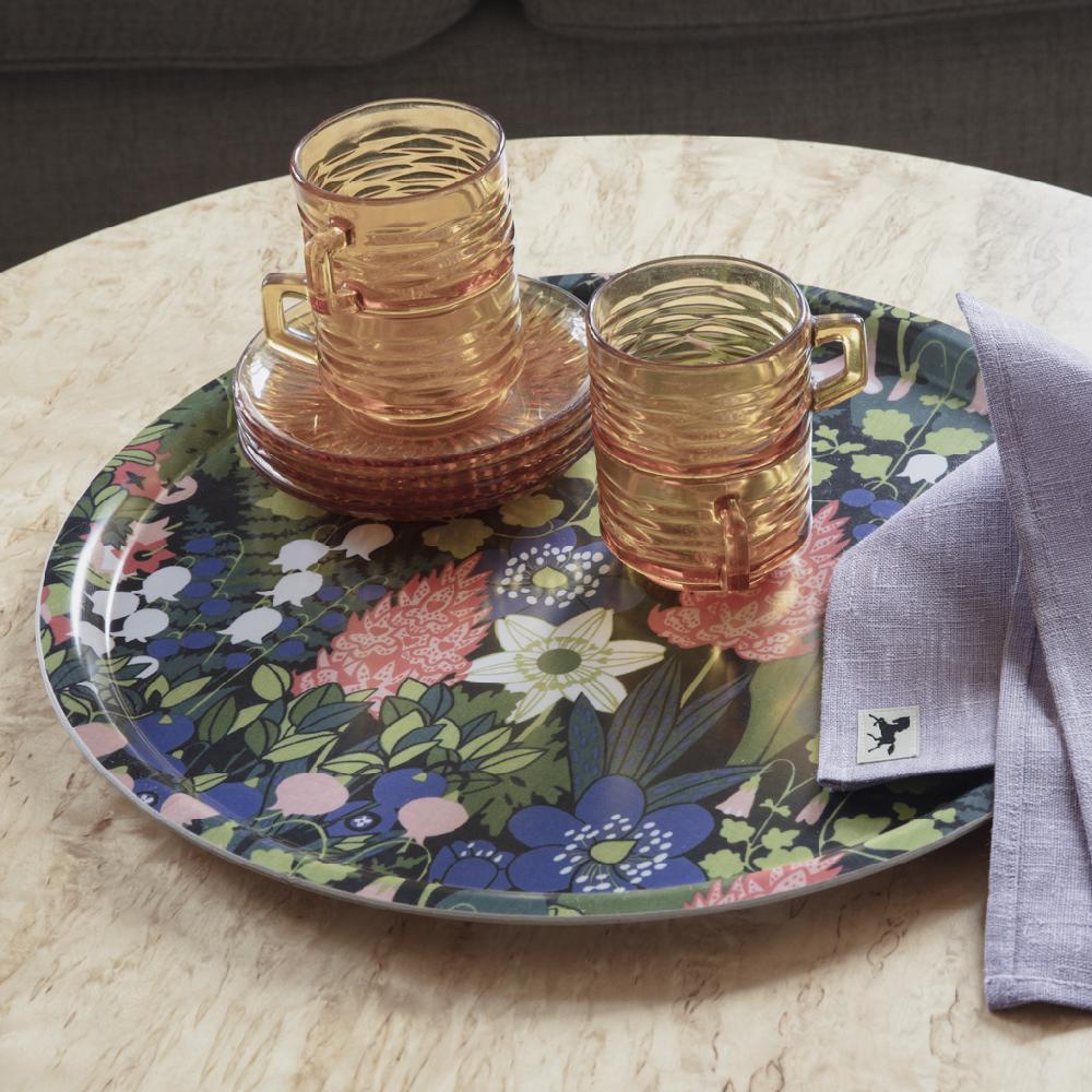 Alo Yoga Skogen Tray Black Green Pink 38cm