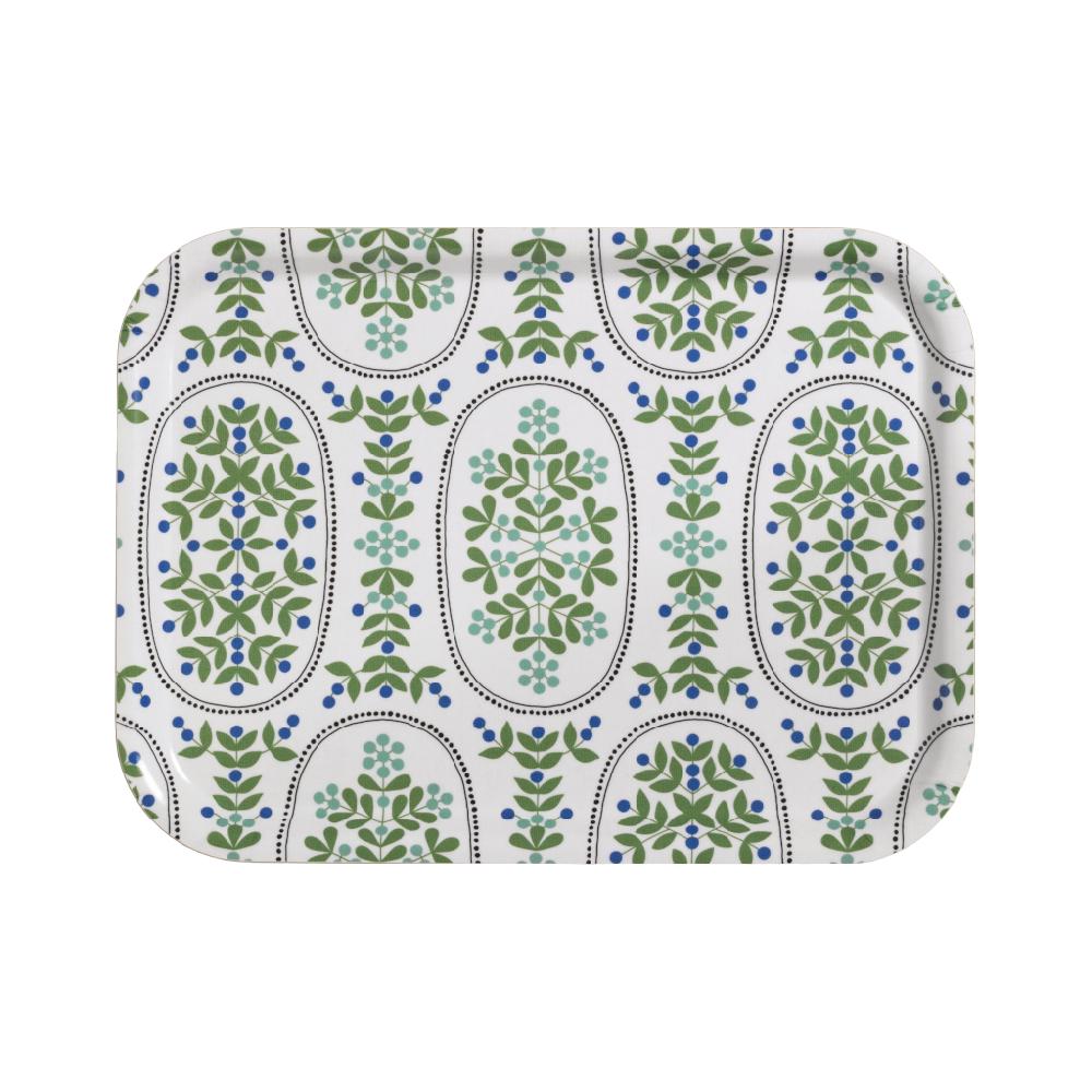 Alo Yoga Skogsmedaljong Tray Blue Green 27x20cm