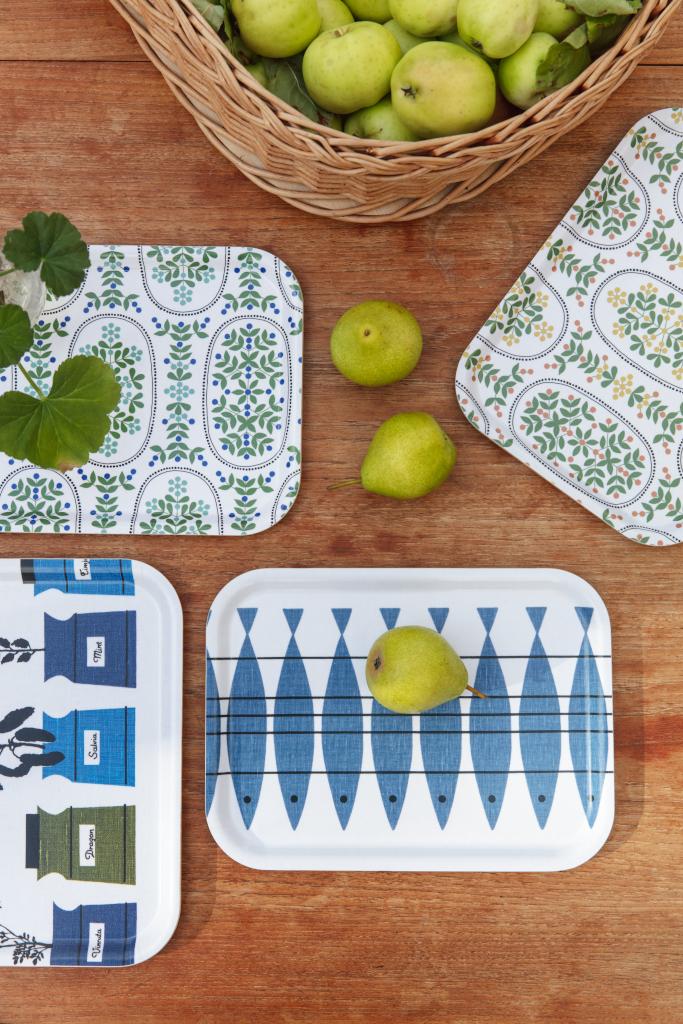 Alo Yoga Skogsmedaljong Tray Blue Green 27x20cm