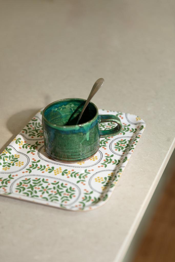 Alo Yoga Skogsmedaljong Tray Yellow Green 27x20cm