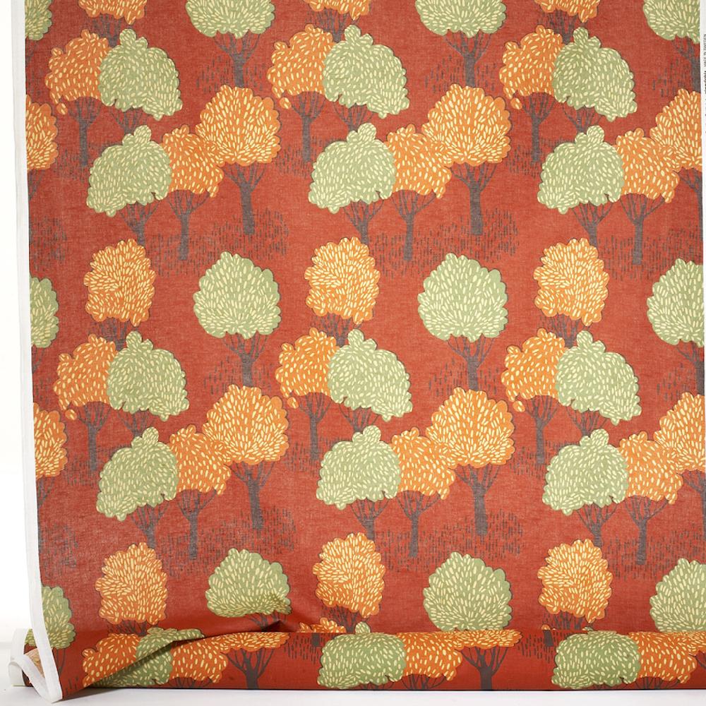 alo yoga Slottsskogen fabric orange 150cm