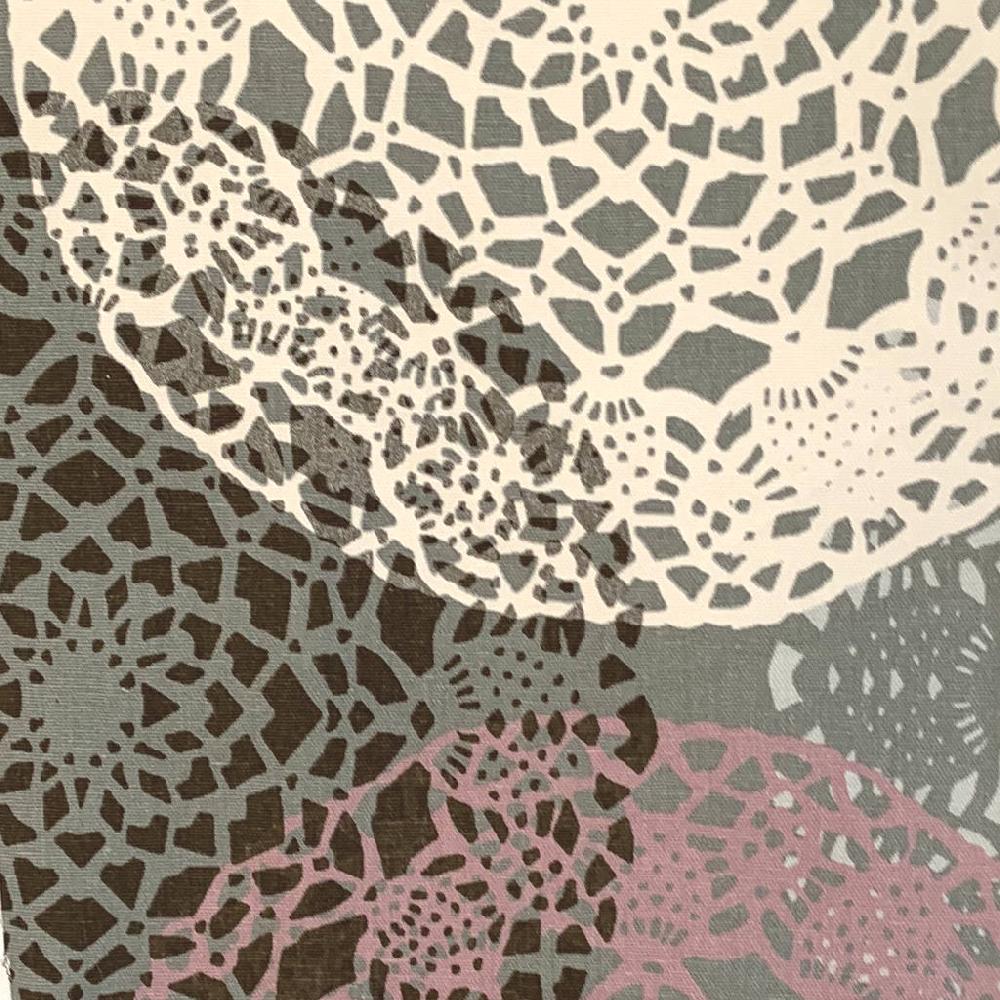 alo yoga Spets grey fabric by the metre 150cm