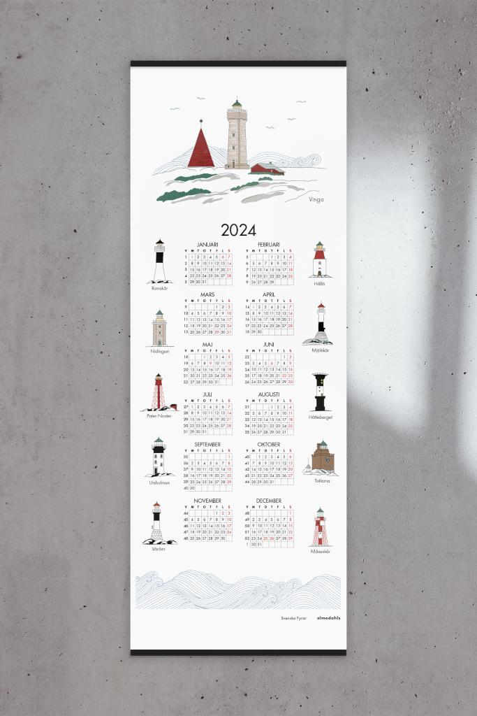 Alo Yoga Svenska Fyrar Calendar 2024