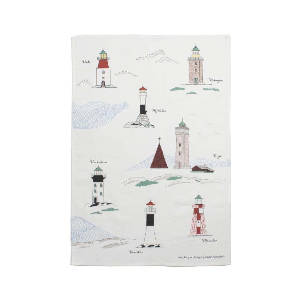 alo yoga Svenska Fyrar tea towel