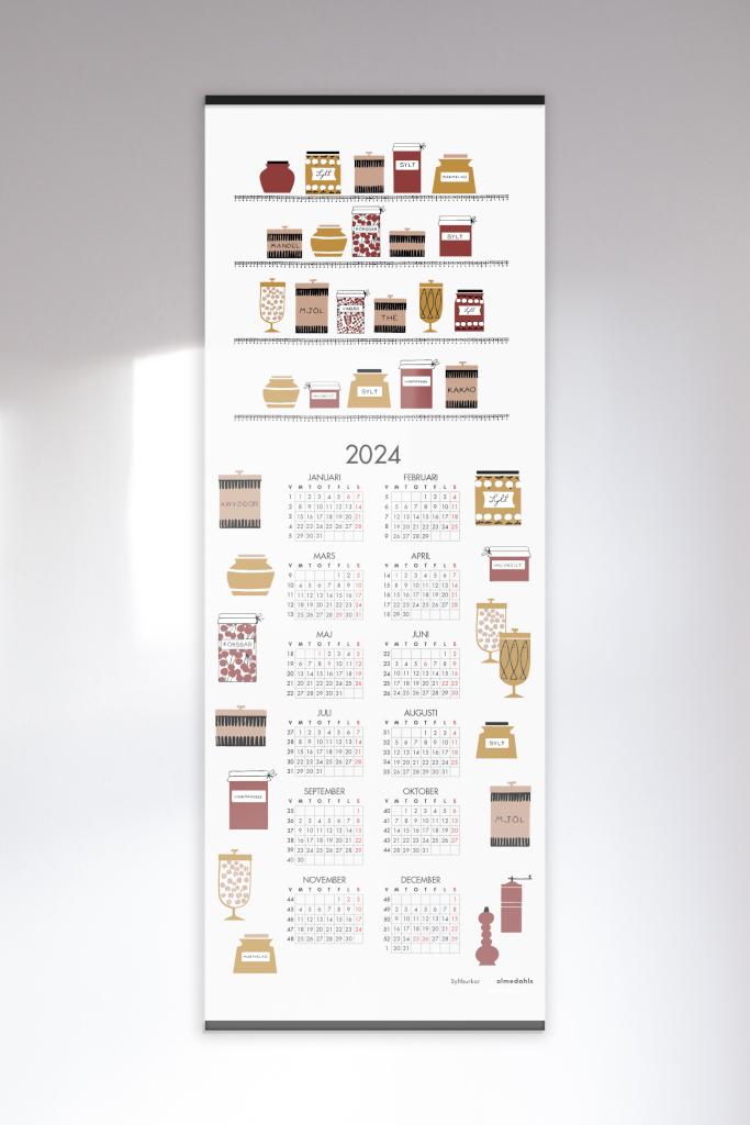 Alo Yoga Syltburkar Calendar 2024