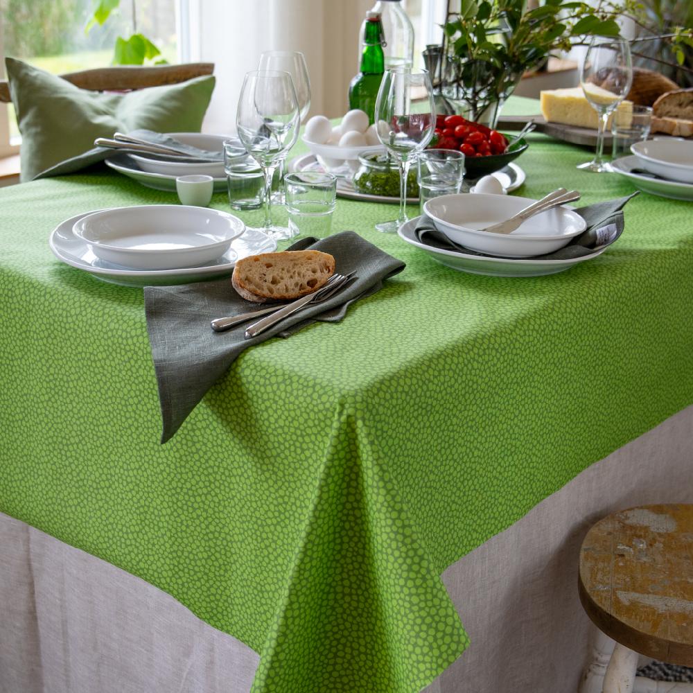 Alo Yoga Ton Oil Cloth Fabric Green