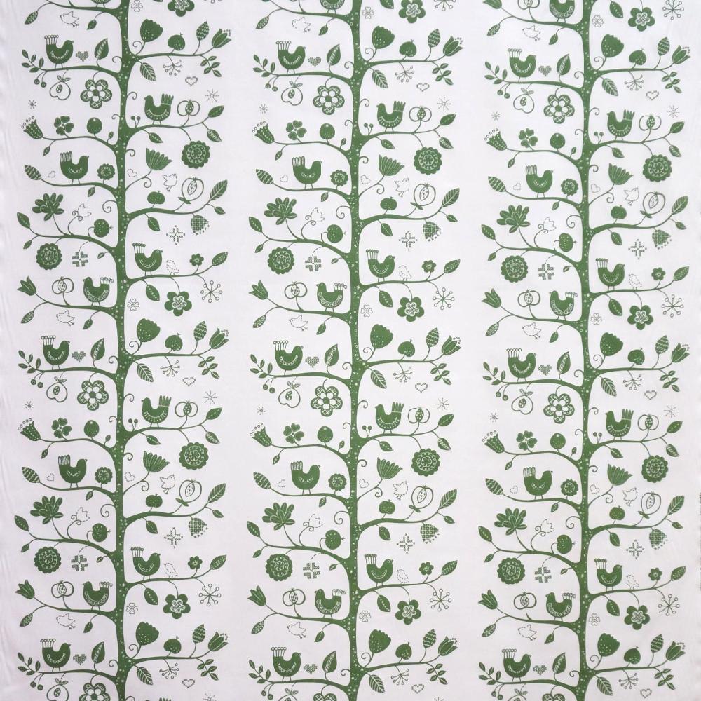 alo yoga Fågelsång fabric by the metre green pos 150cm