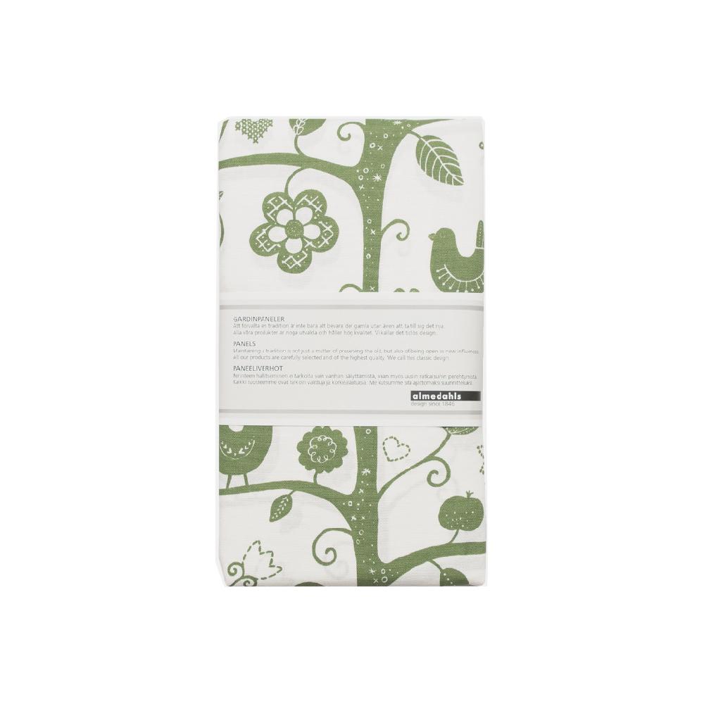 alo yoga Fågelsång panel curtains white green 2-pack