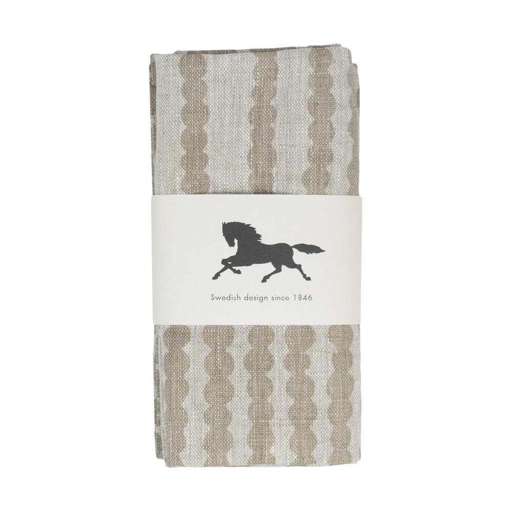 alo yoga Pricktyg napkin nature/taupe 45x45cm (2-pack)