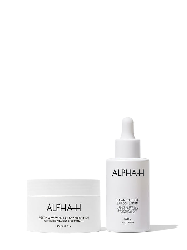 alpha h Cleanse & Protect Duo