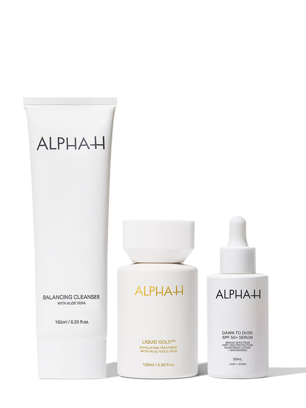 alpha h Dewy Skin Trio