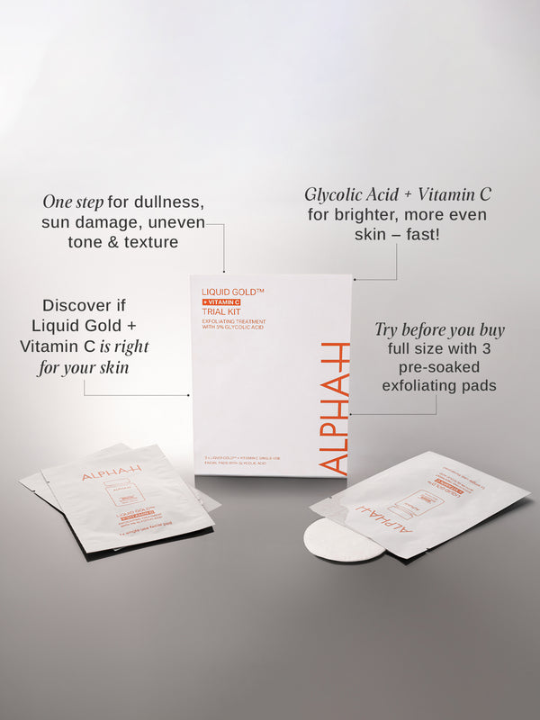 Alpha H Liquid Gold + Vitamin C Trial Kit
