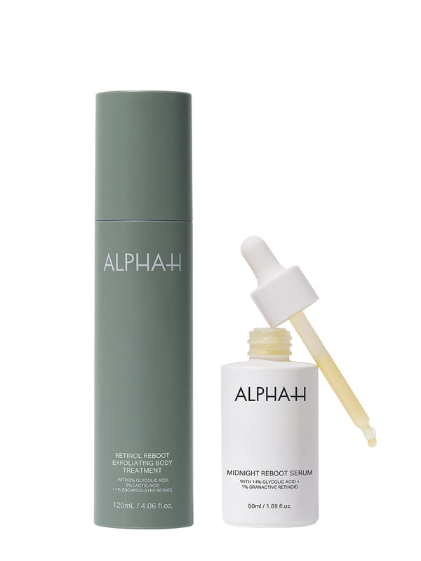 alpha h Retinol Face & Body Duo
