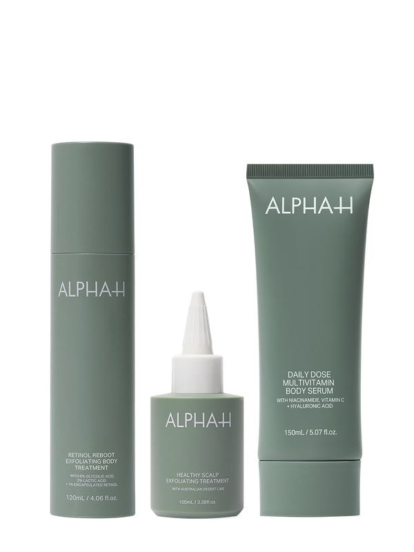 alpha h Scalp & Body Trio