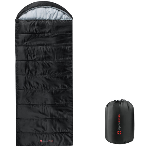 alpine swiss Alpine Swiss 0°C (32°F) Sleeping Bag Lightweight Waterproof with Compression Sack Adults All Seasons Camping Hiking Backpacking Travel Outdoor Indoor alpine swiss Alpine Swiss 0°C (32°F) Sleeping Bag Lightweight Waterproof with Compression Sack Adults All Seasons Camping Hiking Backpacking Travel Outdoor Indoor