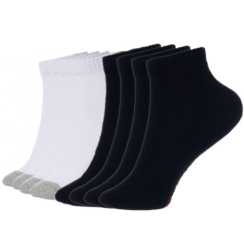 Alpine Swiss Alpine Swiss 8 Mens Ankle Socks Athletic Cotton Sock Size 6-12 Moisture Wick Cushion Quarter Length Sock Reinforced Heel Toe