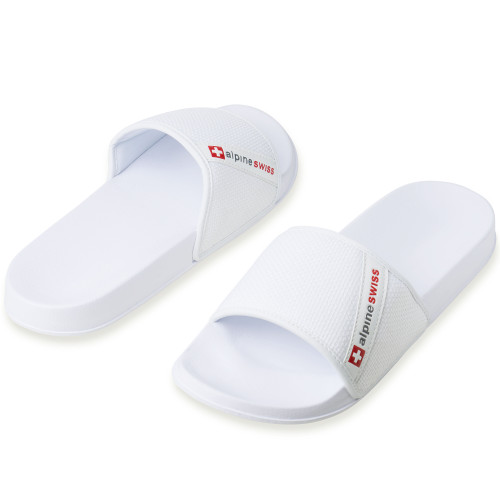 Alpine Swiss Alpine Swiss Athletic Slides For Men | Flip Flop Sandals House Shoes Slippers For Men | Comfortable Lightweight & Water Friendly | Casual Open Toe Slides