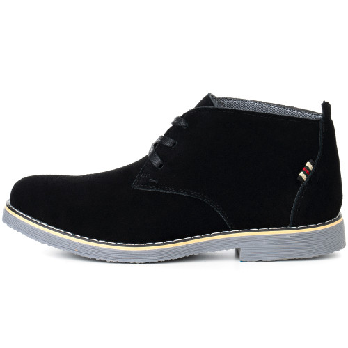 Alpine Swiss Alpine Swiss Beck Mens Genuine Suede Chukka Boots