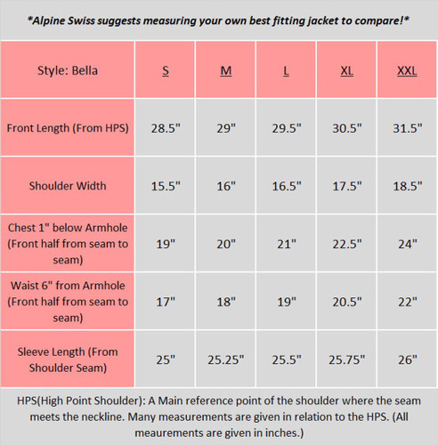 Alpine Swiss Alpine Swiss Bella Womens Wool Coat Button Up Jacket Belted Blazer