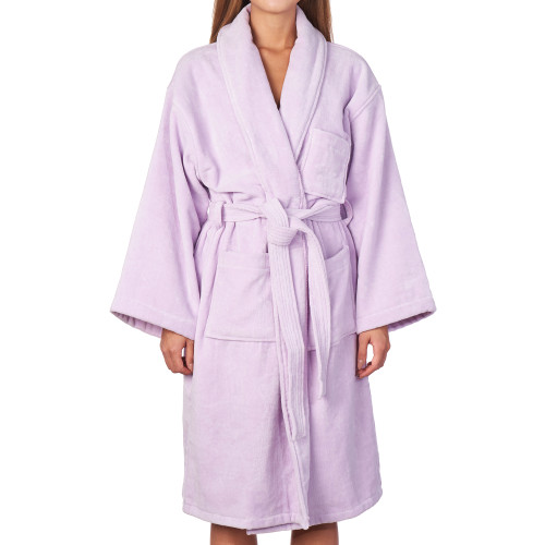 Alpine Swiss Alpine Swiss Blair Womens Cotton Terry Cloth Bathrobe Shawl Collar Velour Spa Robe