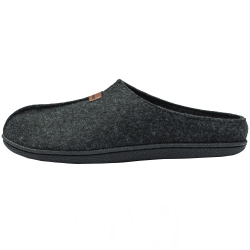 Alpine Swiss Alpine Swiss Bruce Mens Felt Faux Wool Clog Slippers Comfortable Slip On House Shoes