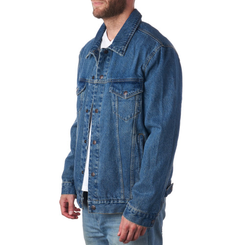 Alpine Swiss Alpine Swiss Derek Men’s Classic Denim Trucker Jacket