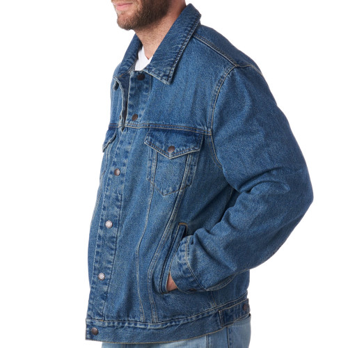 Alpine Swiss Alpine Swiss Derek Men’s Classic Denim Trucker Jacket