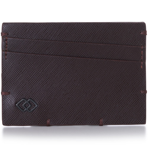 Alpine Swiss Alpine Swiss Double Diamond RFID Thin Card Holder Wallet