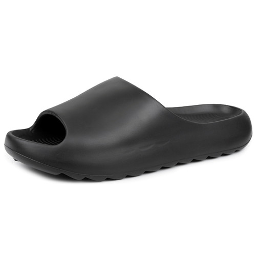 alpine swiss Alpine Swiss Edgar Mens Slides Sport Recovery Waterproof Lightweight Sandals for Men Comfortable Arch Support Pillow Cloud Slippers