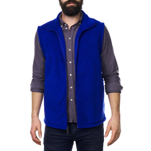 Alpine Swiss Alpine Swiss Ethan Mens Lightweight Full Zip Up Fleece Vest