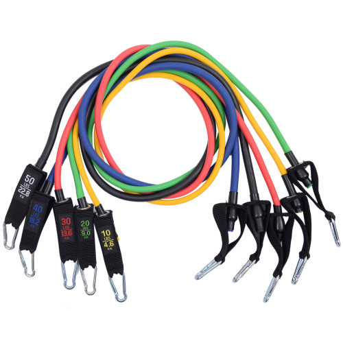 Alpine Swiss Alpine Swiss Exercise Resistance Bands Set With Handles Door Anchor Ankle Straps And Carry Bag For Men And Women