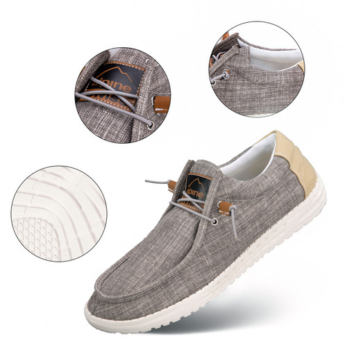 Alpine Swiss Alpine Swiss Flynn Mens Boat Shoes | Lightweight Slip-On Loafers | Moc Toe Sailing Deck Shoe | Breathable Water-Resistant Summer Footwear | Travel | Light Enough To Float