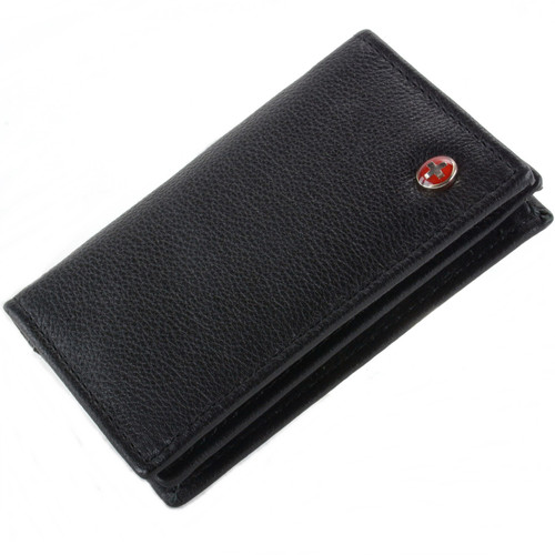 Alpine Swiss Alpine Swiss Genuine Leather Thin Business Card Case Minimalist Wallet